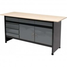 VOREL Masa de lucru pentru atelier 1700 x 600 mm..